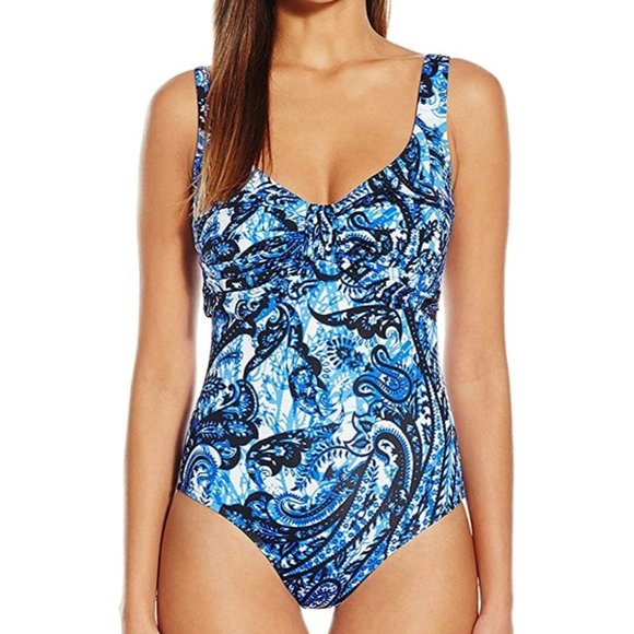 NEW BAGDLEY MISCHKA ONE-PIECE SWIMSUIT - Picture 2 of 12